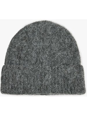 Koton Yün Karışımlı Katlı Örgü Bere