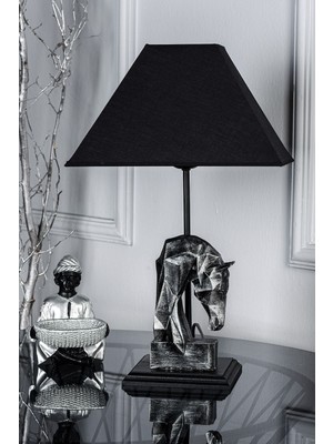 HMY Design Erduro At Abajur Siyah Gümüş