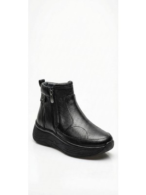 Forelli 58252 Oslo Siyah Kadın Hakiki Deri Bot