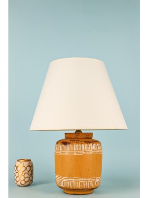 HMY Design Sundew Handmade Dekoratif Seramik Abajur