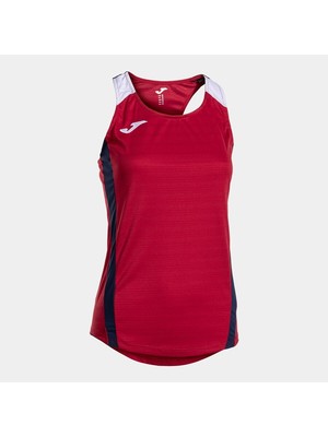 Joma 902521.631 Montreal Kadın Kolsuz Kırmızı Spor Tişört