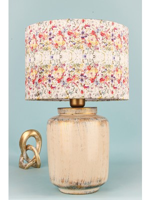 HMY Design Vanessa Handmade Dekoratif Seramik Abajur