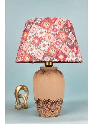 HMY Design Emilia Handmade Dekoratif Seramik Abajur