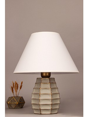 HMY Design Tessera Handmade Dekoratif Seramik Abajur