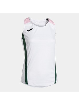 Joma 902521.213 Montreal Kadın Kolsuz Beyaz Spor Tişört