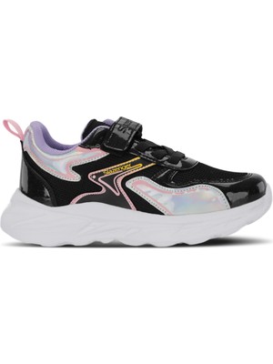 Slazenger Karolıs Kız Çocuk Cırt Cırtlı Beyaz / Pembe Günlük Spor Ayakkabısı