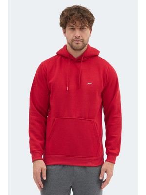 Slazenger Moonlıght I Erkek Kapüşonlu Ekru Sweatshırt