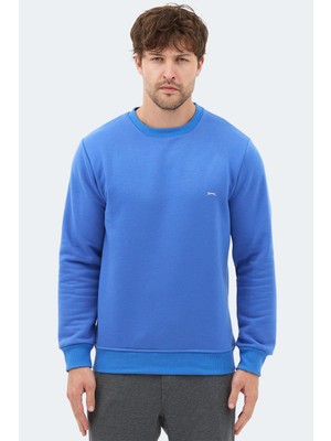 Slazenger MEGAR I Erkek  Indigo Sweatshırt