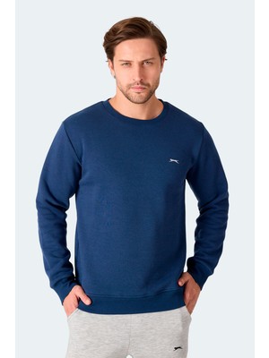 Slazenger MEGAR I Erkek  Lacivert Sweatshırt
