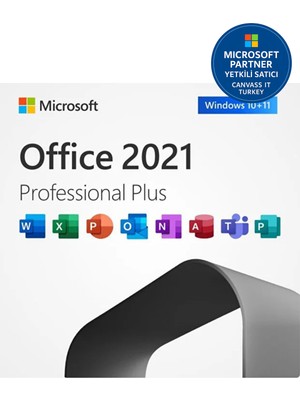 Microsoft Office 2021 Pro Plus Dijital Lisans Anahtarı