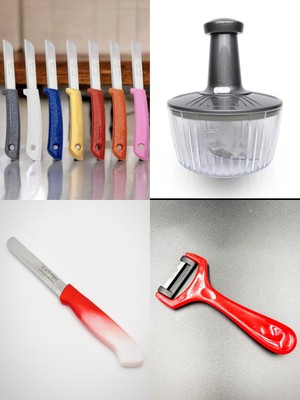 Solingen Set Meyve Bıçağı 6'lı + Basmalı El Rondosu + Micro Kesim Sebze Bıçağı + Soyacak