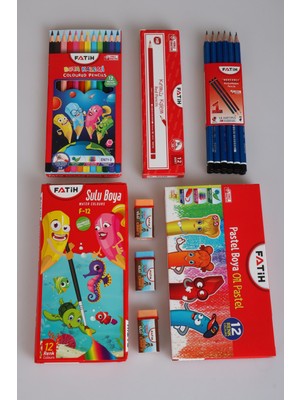 Dekomus Ile Orjınal Premıum 64 Parça Fatih Full Boyama Seti