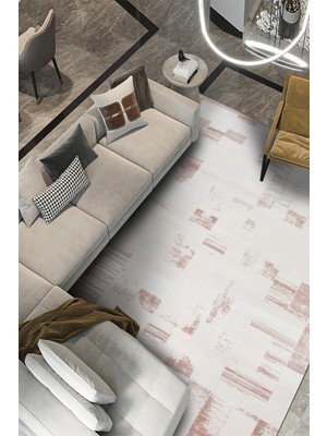 Kervalüx Vizon Salon ve Oturma Odası Halısı – Robot Süpürge Uyumlu, Kolay Temizlik, Özel Ölçü Üretim