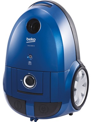 Beko TRB 5986 Mavi Toz Torbalı Süpürge 800 W Güçlü Emiş Teknolojisi ile Sessiz Çalışma