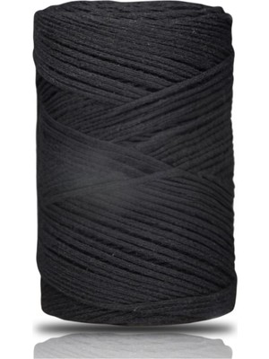 Judge Pamuk Makrome 2 mm Siyah