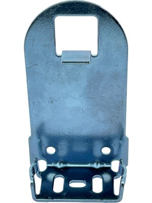 MorPerde 38 lik Stor Perde Geniş Kasa Kare Gri Metal Ayak