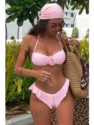 BMD Zeyna Güllü Bikini - Pembe