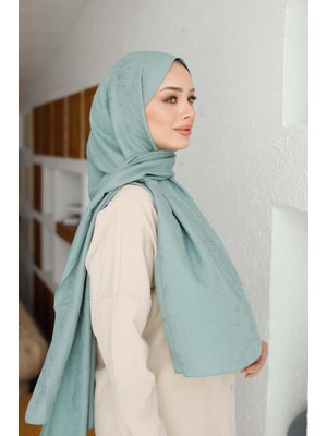 Siyane Kadın Ipeksi Vual Efekt Şal