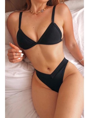 BMD Minimal String Bikini - Siyah
