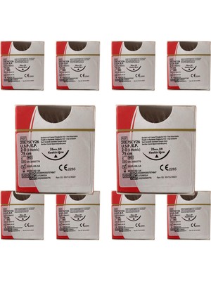 Lummed Trusynth - Pgla 2/0 Keskin 26MM 3/8 75CM Rapid - 10 Paket