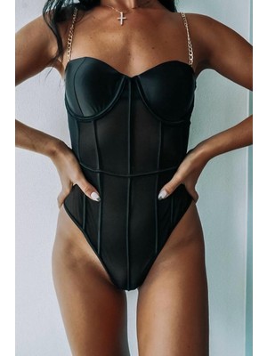 BMD Luxury Goldenchain Body - Siyah