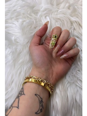 BMD Rosing Nail Ring - Yeşil