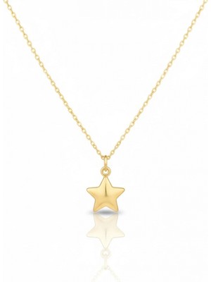 Güzide Kuyumcu 14 Ayar Altın Yıldız Kolye 544