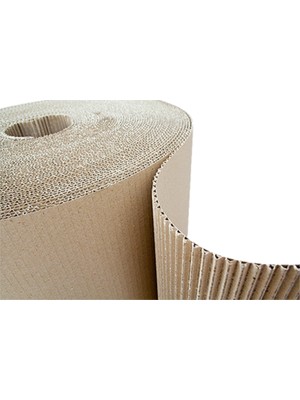 Ondüle Rulo Karton Inşaat Tadilat Zemin Koruma Kartonu  120 cm x 25 M Mermer Fayans Parke Granit Koruyucu