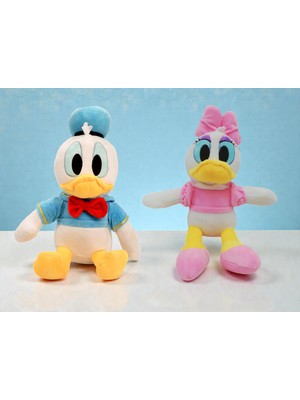 Elifeshop Ithal Soft Kumaş Xl Boy Donald Duck & Daisy Duck Peluş Oyuncak Uyku & Oyun Arkadaşı Çeşitleri 60 Cm.