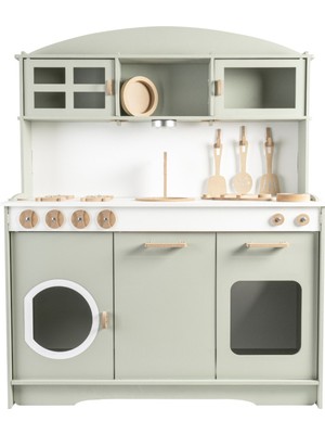 Özbience Renkli Çocuk Mutfak Seti, LED Işık Hediyeli, Eğlenceli ve Öğretici