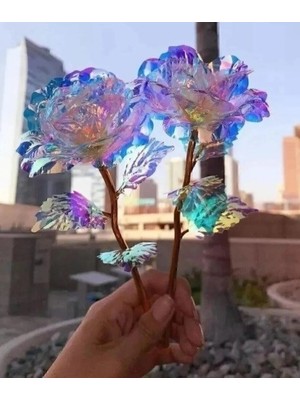 MYK Hediye ve Sanat Atölyesi 14 Şubat Sevgililer Gününe Özel Solmayan Sonsuzluk Gülü Sevgiliye Hediye Yapay Gül