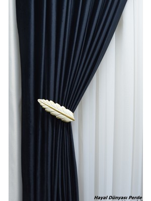 Hayal Dünyası Özel Tasarım Yaprak Modeli Perde Kol Bağı Perde Aksesuarı