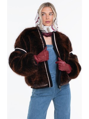 Guess Katia Kadın Çok Renkli Kürk W5BL67W3790-FNH1