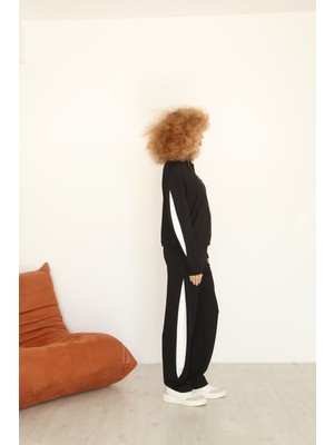 Modal Kumaş Gizli Garnili Fermuarlı Takım