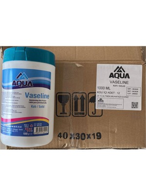 Lummed Aqua - Katı Vazelin 1000 ml - 12 Adet