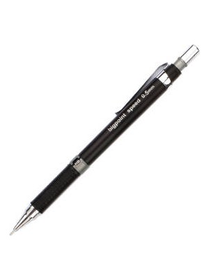 Bigpoint Speed Versatil Kalem, 0.5 Mm, Gizlenebilir Uçlu, Siyah
