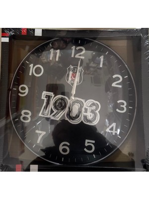 Duvar Saati Siyah Beyaz  1903