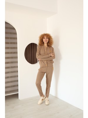 Modal Kumaş Kolej Montlu Çıtçıtlı Ikili Takım 4003