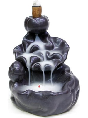 Lorvento Şelale Seramik Backflow Tütsülük 210 – Geri Akışlı Şelale Aromaterapi Buhurdanlık