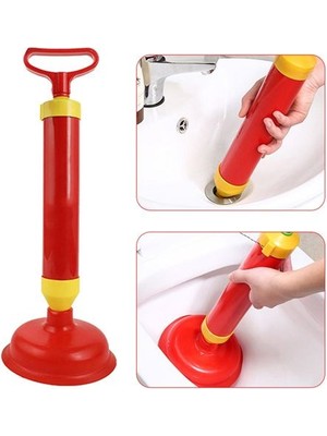 Magne Hsnet Unblocker Pistonlu Klozet Lavabo Gider Açıcı Pompa - TGR1924-3267