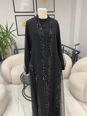 Nurcan Çetin Abayllı Elbise