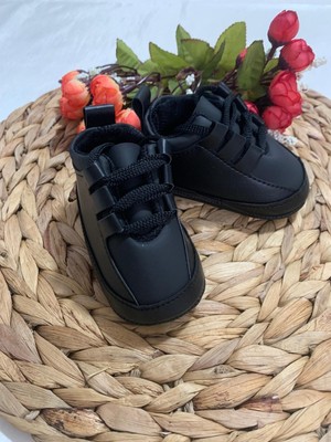 Zm Kids Erkek 18-19 Nu Suni Deri Bağcıklı Lüks Patik