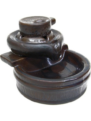 Lorvento Çeşme Seramik Backflow Tütsülük – Geri Akışlı Şelale Aromaterapi Buhurdanlık