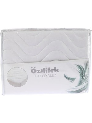 Özdilek Alez Fıtted Ranforce 180*200+35 Beyaz Kapıtone