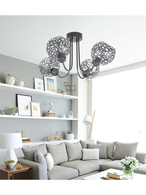 Feyza Design El Işçiliği Kıvrımlı Selçuklu Motif Avize, Şık ve Eşsiz Tasarım