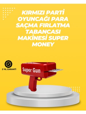 Magne Elektrikli Parti Oyuncağı – Para Atan Tabanca - TGR4630-8991