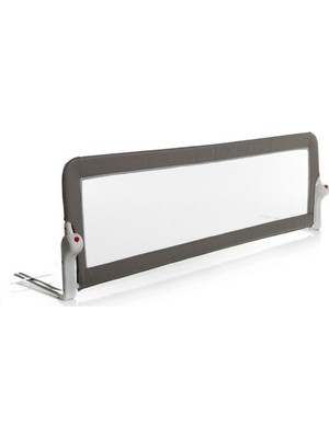 Güvenli Bebek Yatak Bariyeri 150 cm Gri, Yumuşak ve Dayanıklı Tasarım