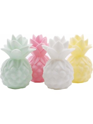 Feyza Design Ananas Temalı LED Gece Lambası, Çocuk Odası Dekorasyonu