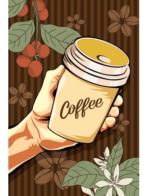 Kahve Zamanı Kanvas Tablo