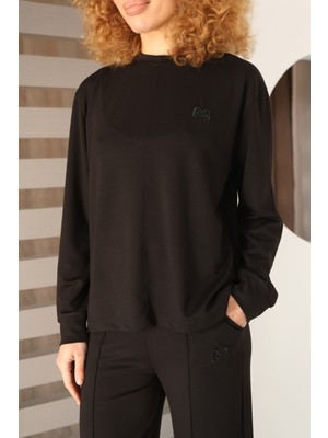 Ithal Modal Kumaş Nakış Detaylı Ikili Takım 4005